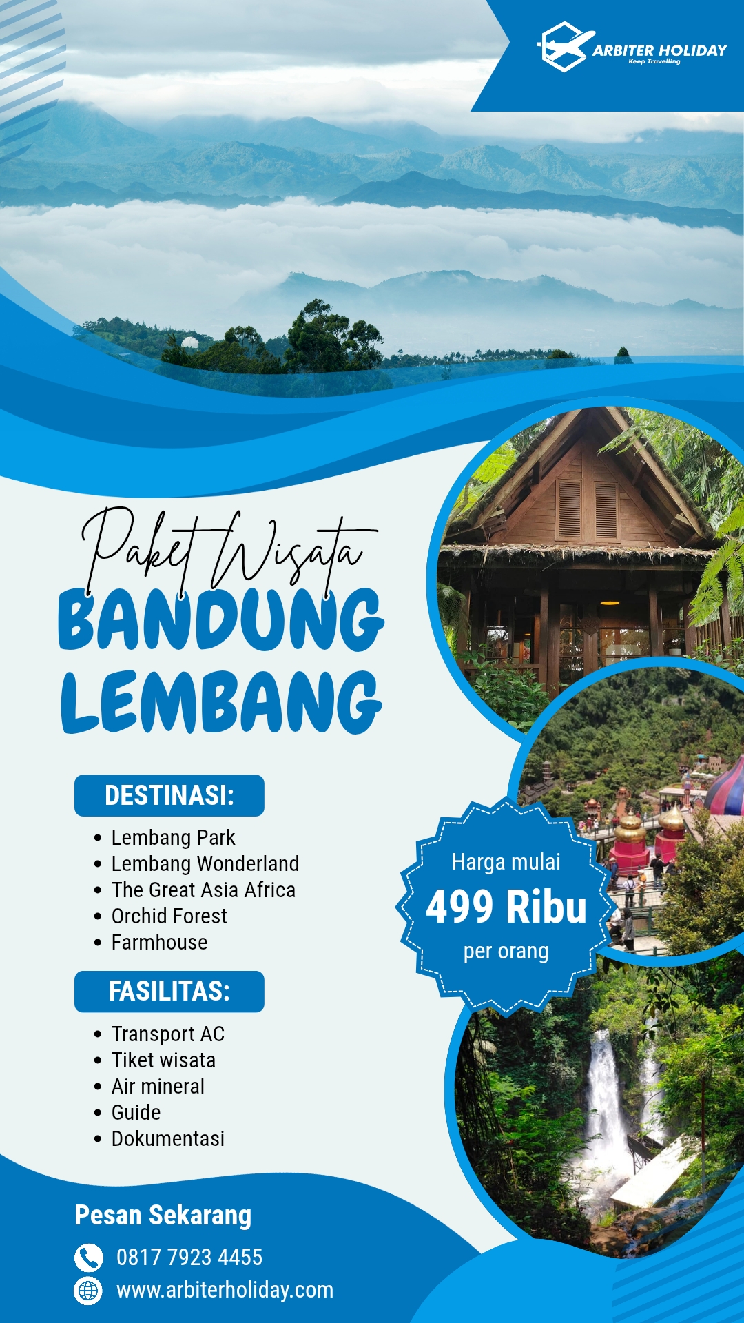 Paket wisata Lembang