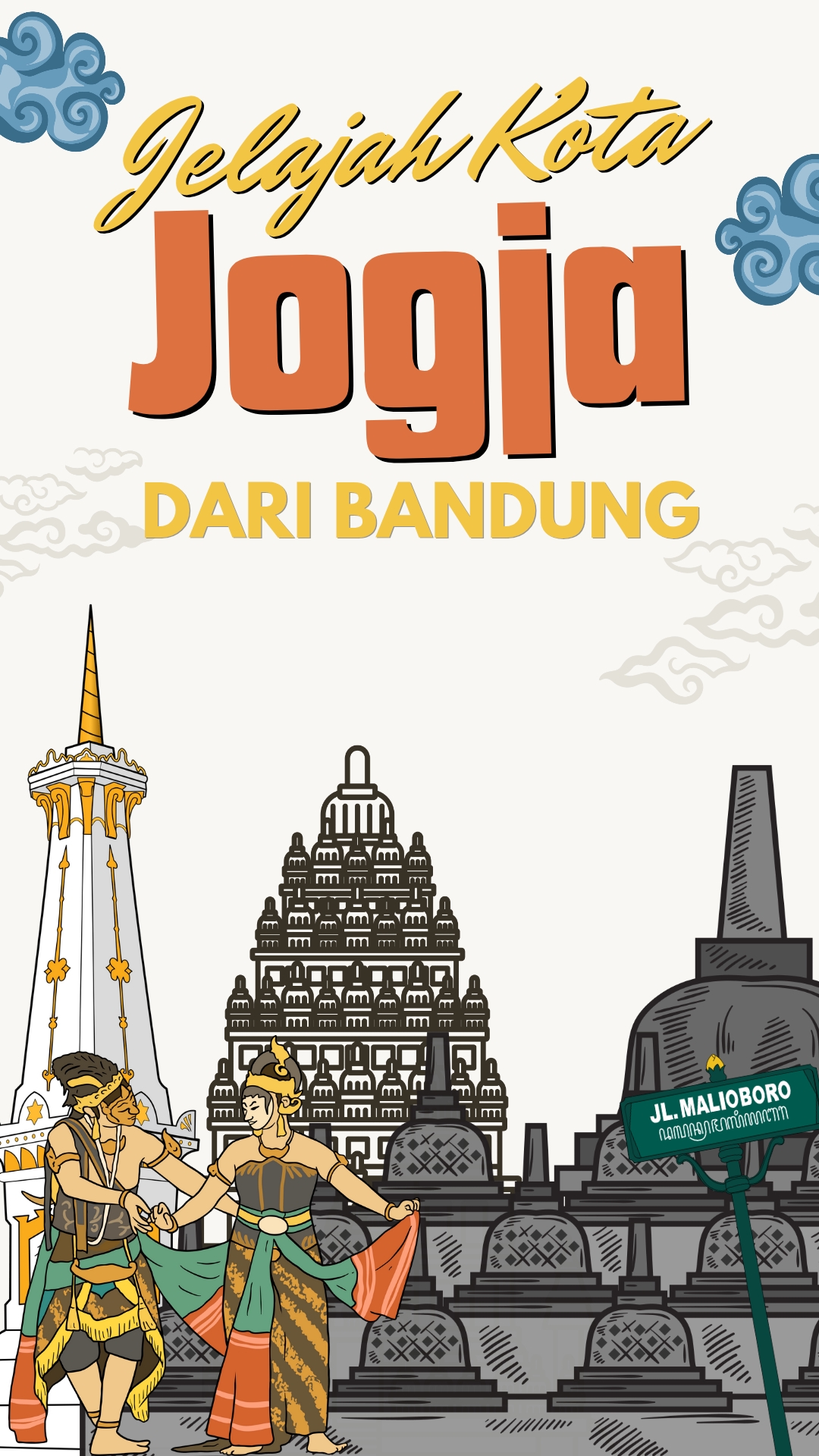 Paket wisata Jogja dari Bandung