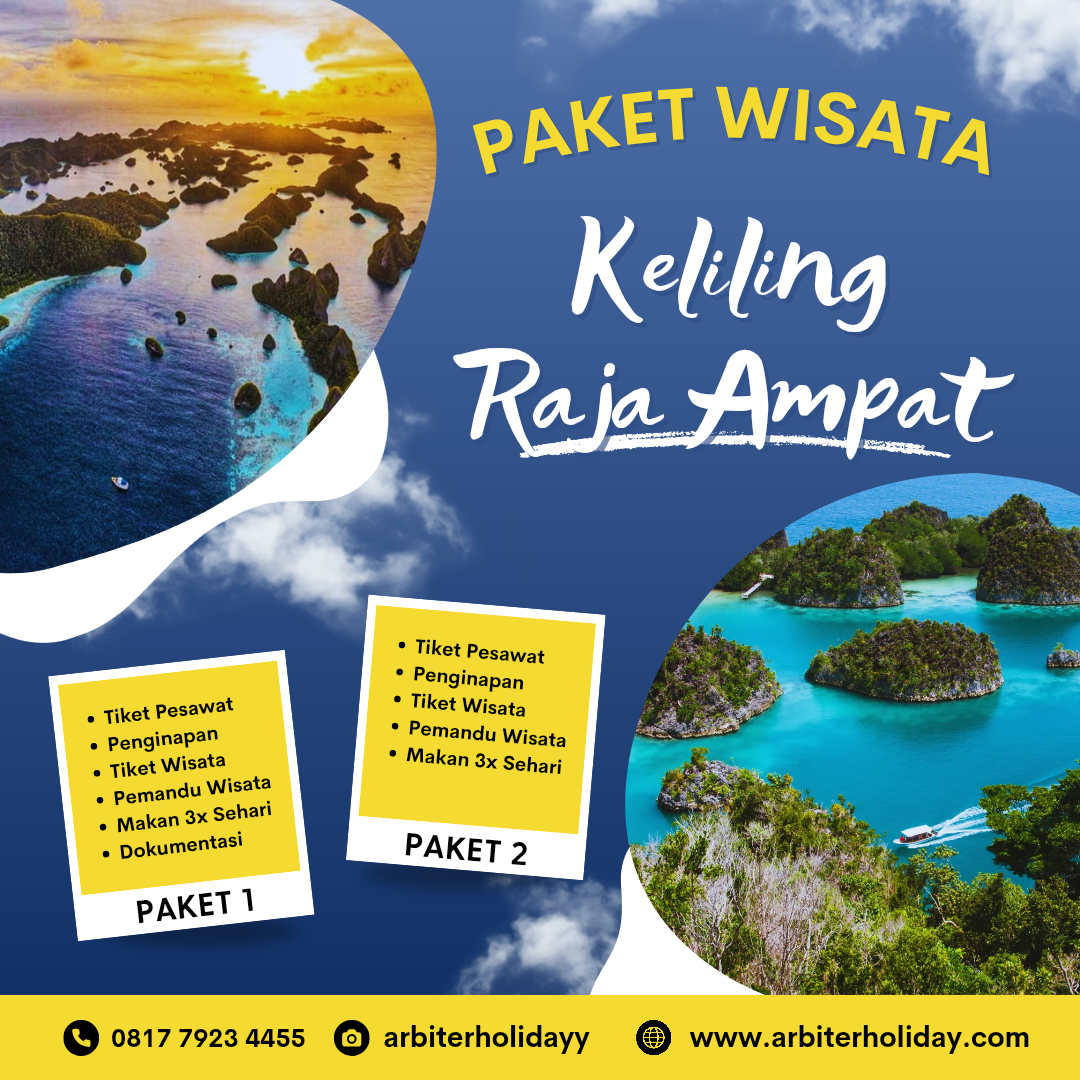 Paket wisata Raja Ampat