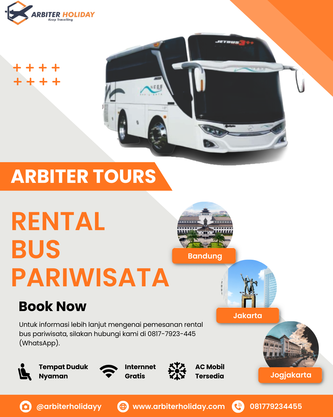 Rental bus Pariwisata